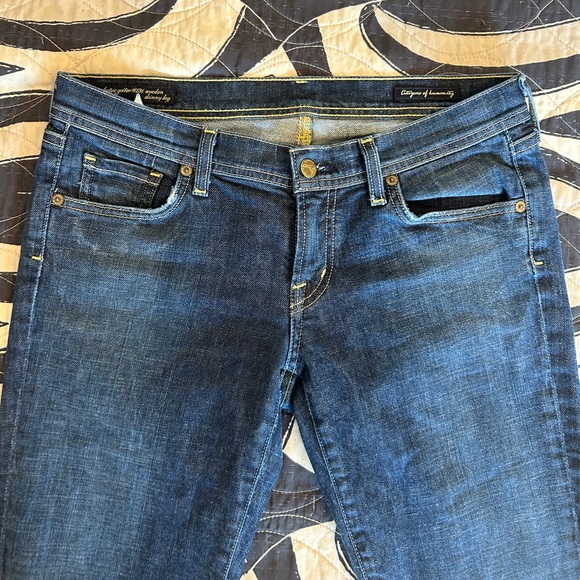 CITIZENS OF HUMANITY Avedon Skinny Leg Electric Guitar #236 Stretch Jeans - Picture 4 of 10